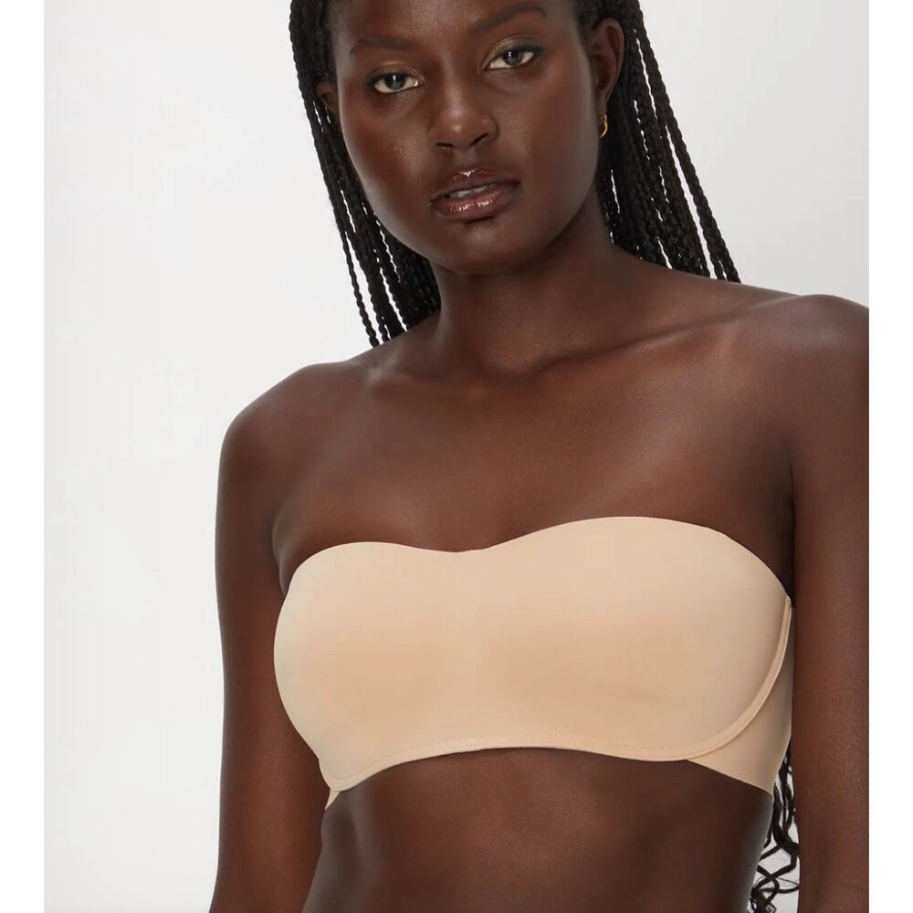 NWT Maidenform Strapless Bra with Stay-Put Tech, Wireless size L